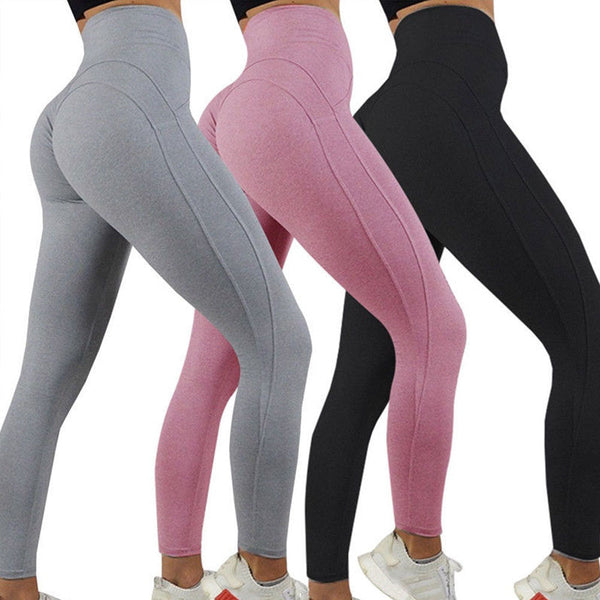 Solid Color Exercise Leggins