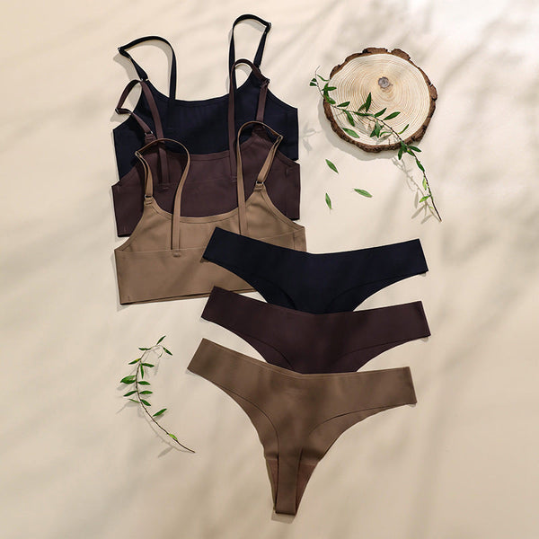 Silk Female Underwear Set